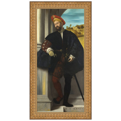 " Portrait Of A Man, 1526 " by Moretto Da Brescia