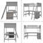 Lit mezzanine simple Kahlif Kids-1874605390