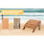 Repose-pieds Porch Furniture, brun, toutes saisons