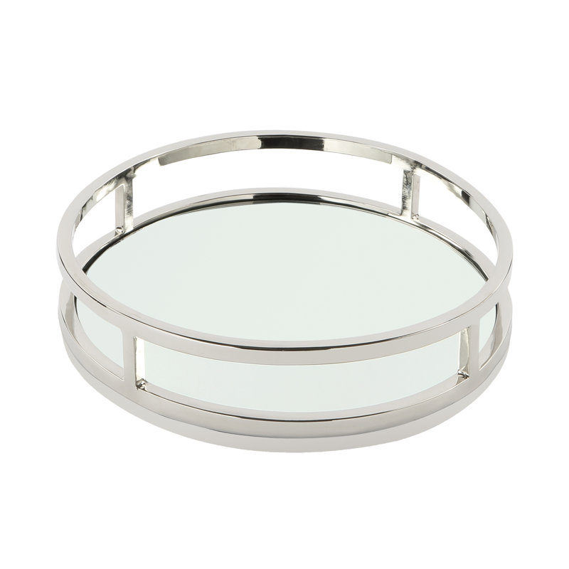Modena Metal Tray, 5cm H x 40cm W x 40cm D