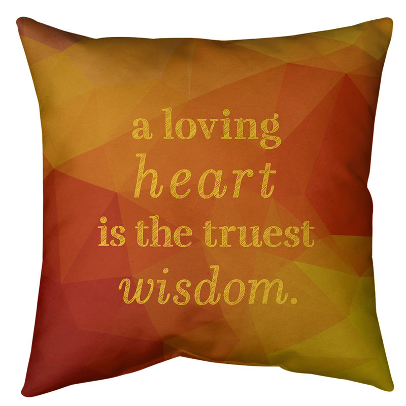 Reversible Throw Pillow, 28" H x 28" W, Amber Yellow
