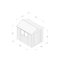 Timberdale 8 x 6 Apex Shed-87255344