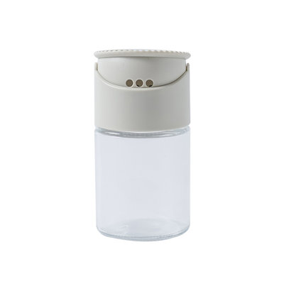 Bouteille d'eau assaisonnement bouteille de cuisine assaisonnement ménager verre bouteille cumin poivre pot pour contrôler la quantité d'assaisonnement