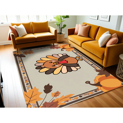 Tapis de Noël East Urban Home