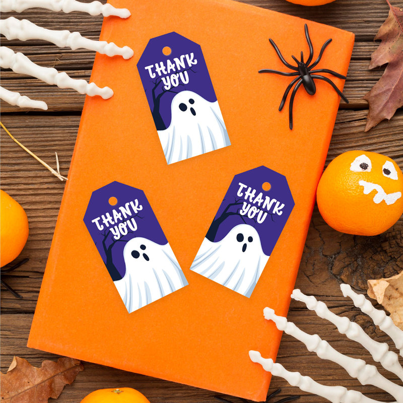 Sacs-cadeaux jetables en papier Spooky Ghost