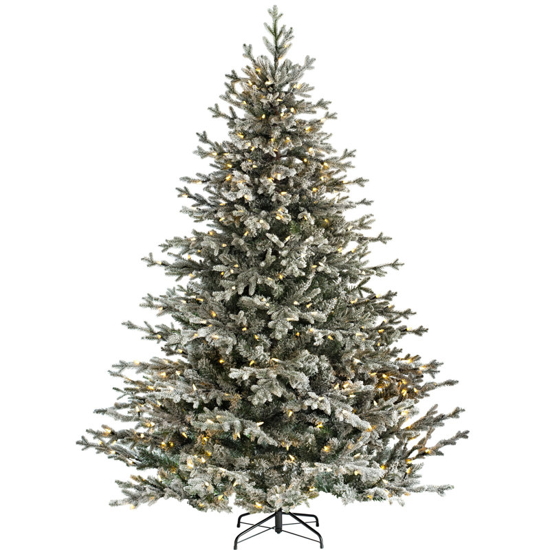 243.84cm H Lighted Artificial Christmas Tree, 8' H