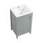 Meuble-lavabo avec lavabo Damore, armoire de salle de bain avec porte à fermeture douce, support de rangement et tiroir-419812422-419812424