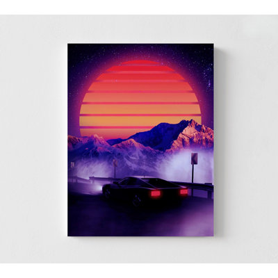 Reproduction d'affiche de Ferrari Testarossa, affiche de Muscle Car, impression d'affiche de Ferrari