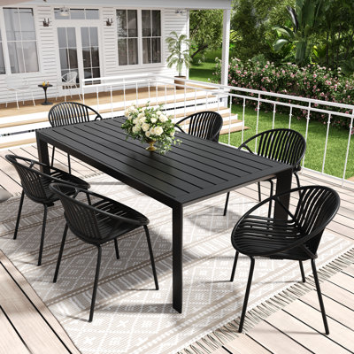 Shah Patio 7-Piece Dining Set