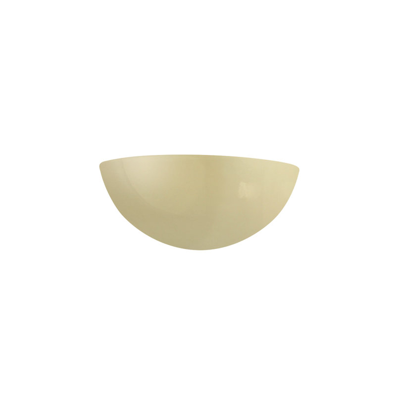 Maarten Ceramic Half Moon, Gloss Vanilla
