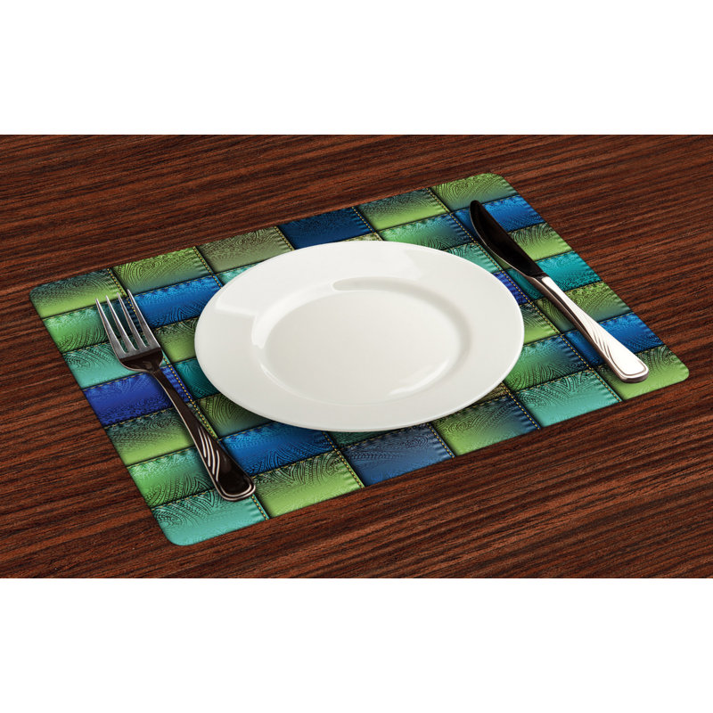 Pyatt Colourful Modern Bohem Placemat