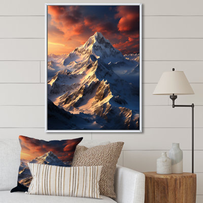 Sova France French Alpine Peaks I, reproduction d'art sur toile