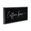 Coffee Bar Classy Script Black Framed Floater Canvas Wall Art by Lux + Me Designs