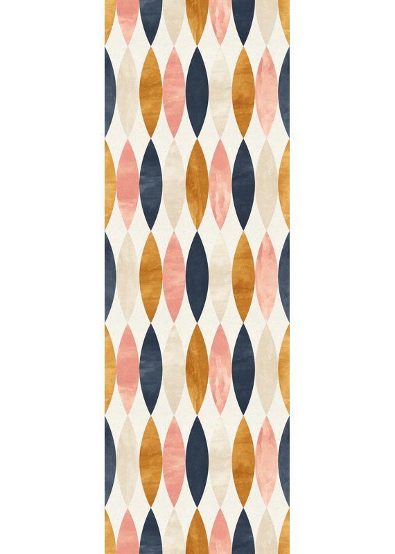 Rouleau de papier peint Broussard USA MADE scandinave 100 po x 25 po - Peler et coller amovible