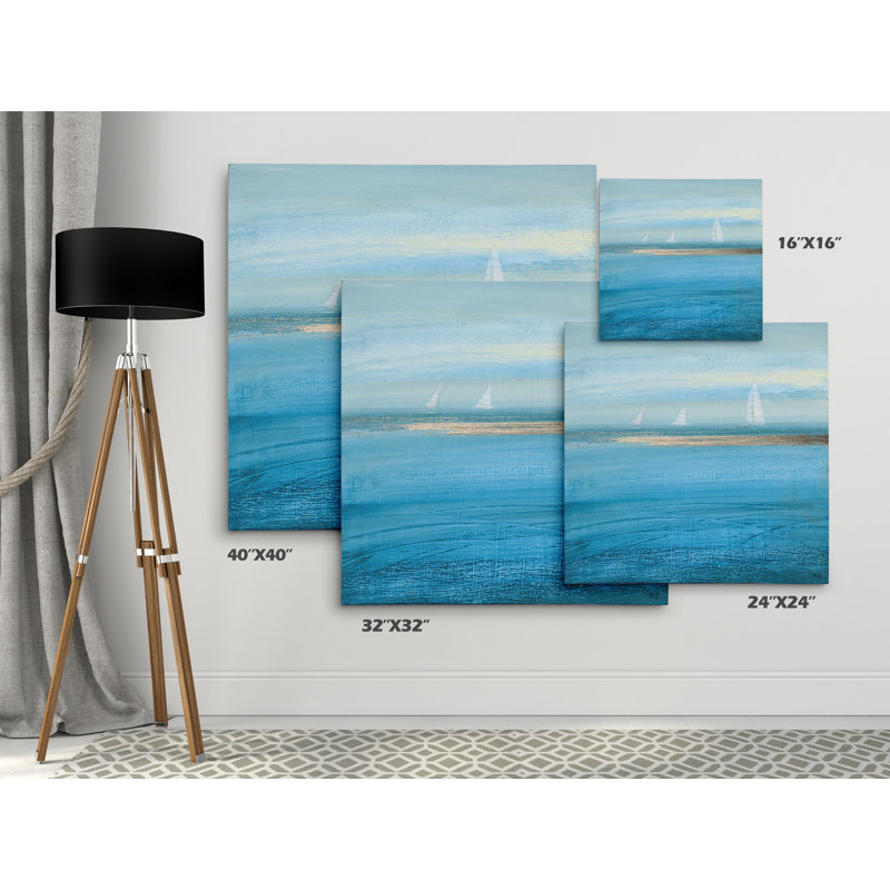 «Waiting on the Wind I», reproduction d'art, H 16 po x l 16 po x P 1,5 po, Toile tendue