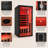 Duthss 1 Person Infrared Sauna for Home, 1700W Fast Heating Full Spectrum Sauna with Red Light Therapy, 7 Heaters (5 Carbon Panels & 2 Red Light Tubes), WiFi App Control, Indoor Spruce Wood Dry Spa, 35.4" x 35.4"x 70.86"-127282093
