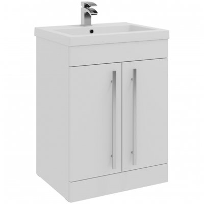 Clifton 600 mm Freestanding Single Vanity