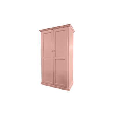 Breeda Solid Wood Solid Wood Armoire Desk