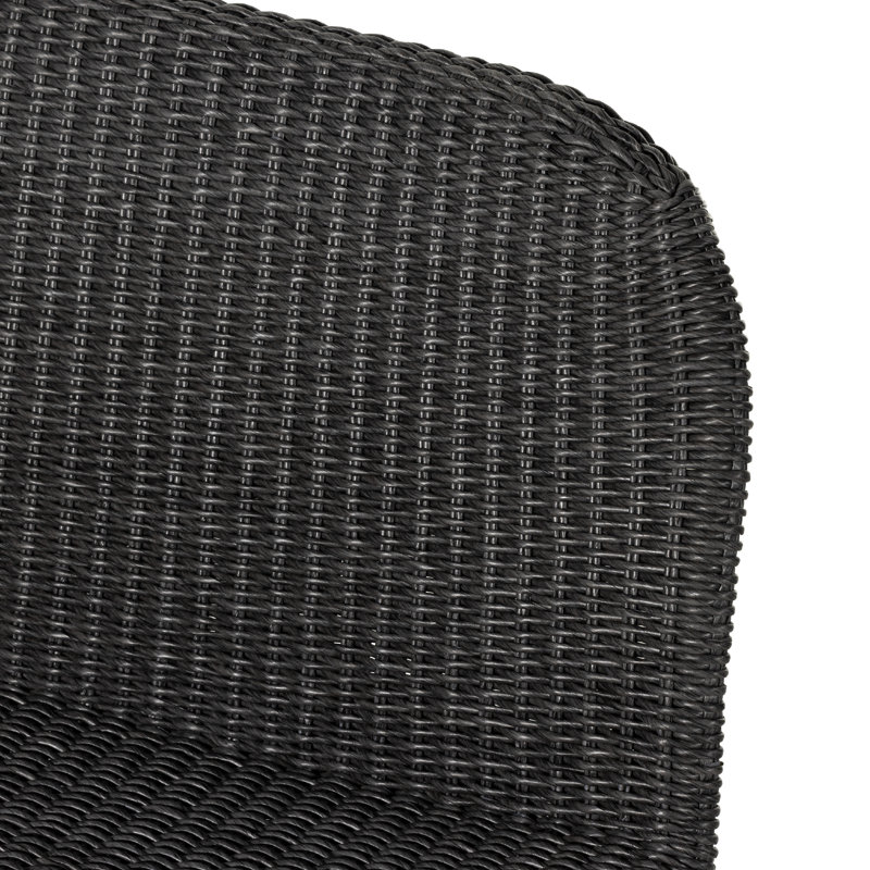 Portia Upholstered Dining Bench, Vintage Coal