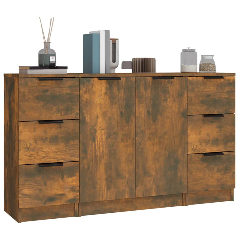 Waddington 120cm Sideboard, Smoked Oak