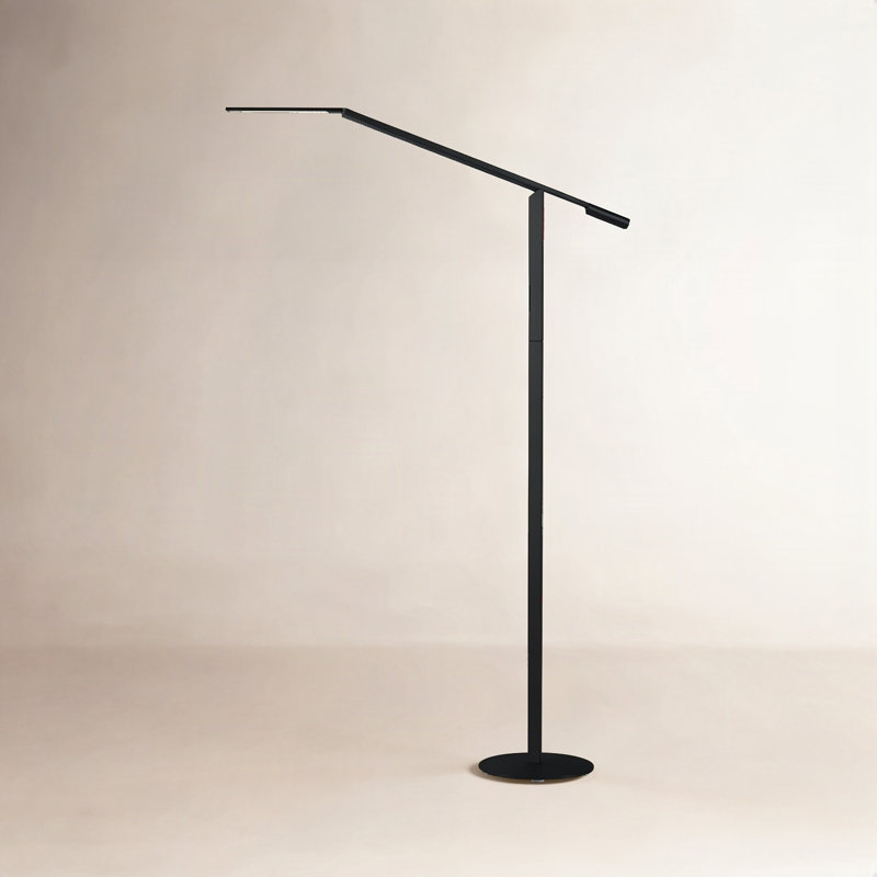 Equo Task Floor Lamp, Cool, Black