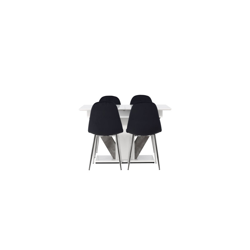 Waddell 4 - Person Dining Set