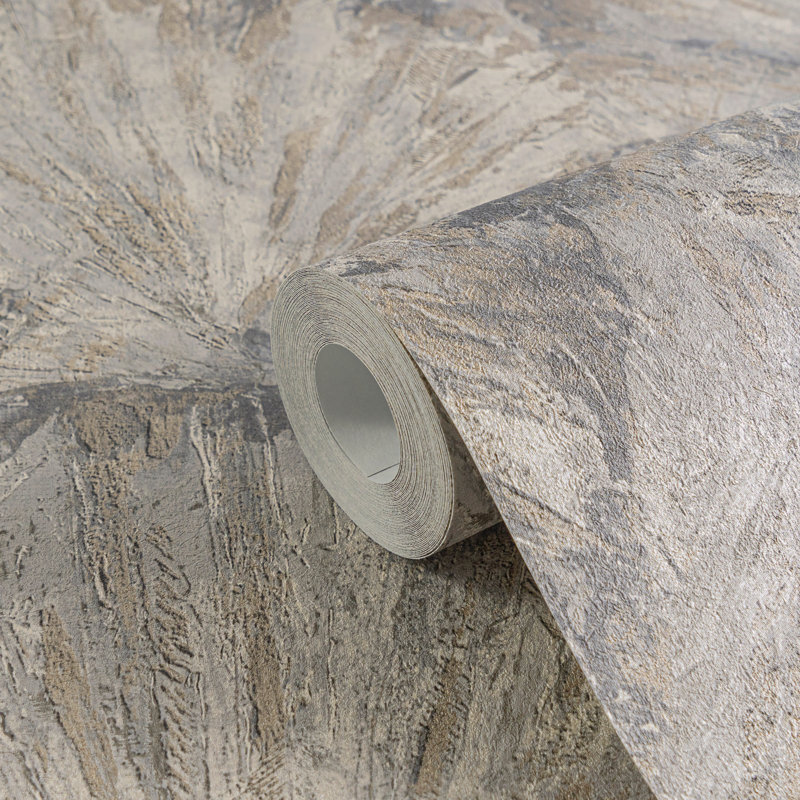 Galerie Horizon Wide Fan Wallpaper, Grey