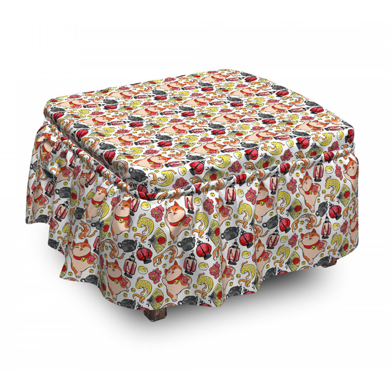 Housse pour repose-pieds fortune elements