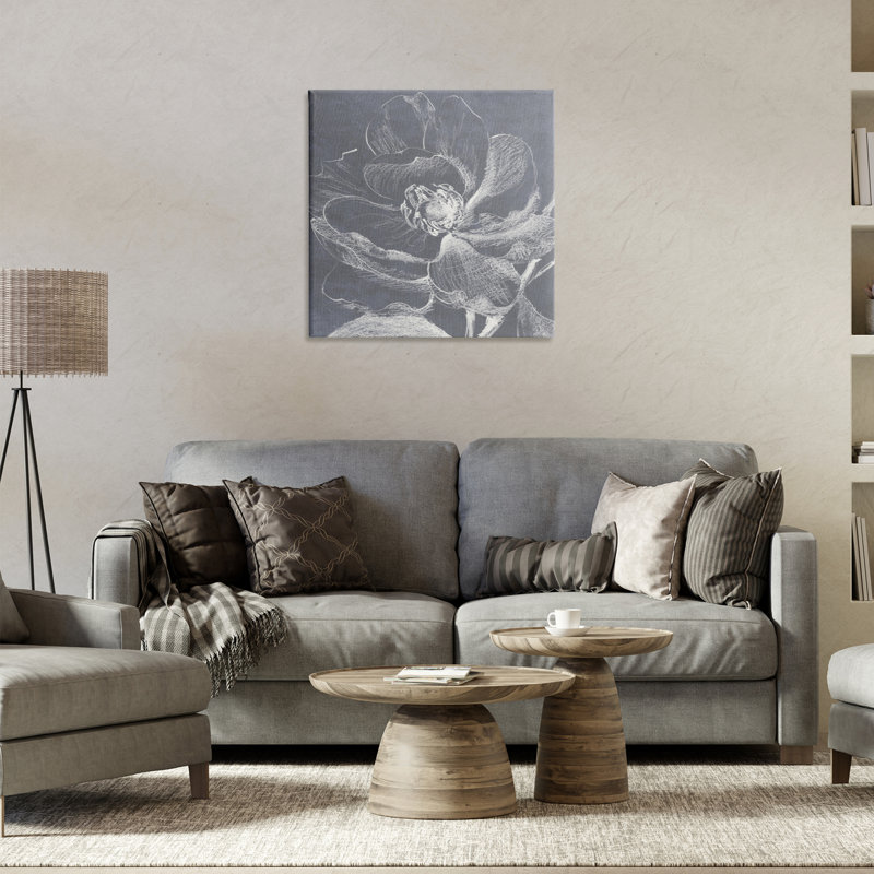 Art mural sur toile Magnolia, H 24 po x l 24 po
