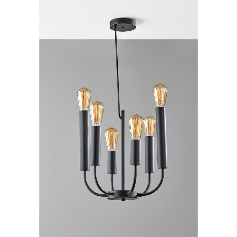 6 - Light Black Unique/Statement Pendant