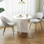 Table d'appoint ronde blanc crème, petite table de bout, table de canapé polyvalente pour le salon, le bureau, la maison, la chambre à coucher