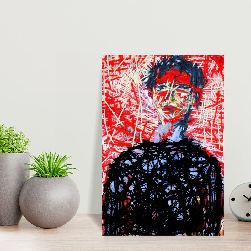 Art contemporain, art mural contemporain, H 18 po x l 12 po