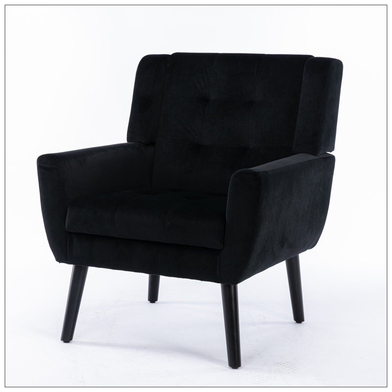 Chaises d'appoint pour le salon, Noir