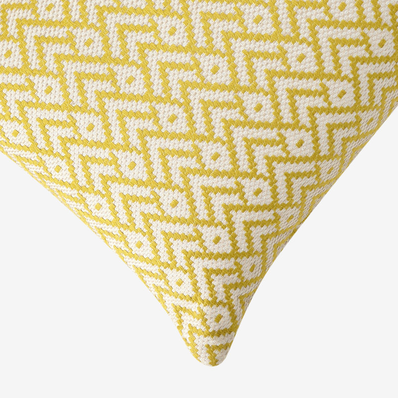 Ghadir Geometric Rectangular Lumbar Cushion