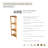 Teak Bathroom Shelves