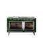 ILVE Nostalgie II 60 in Dual Fuel Range, 7 Burner, Griddle, Frenchtop-1511442277-1511442321