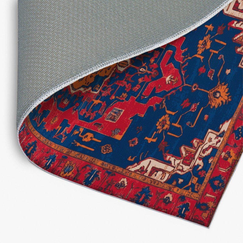 Tapis d'intérieur et d'extérieur Tabriz, Rectangulaire 8 pi x 10 pi