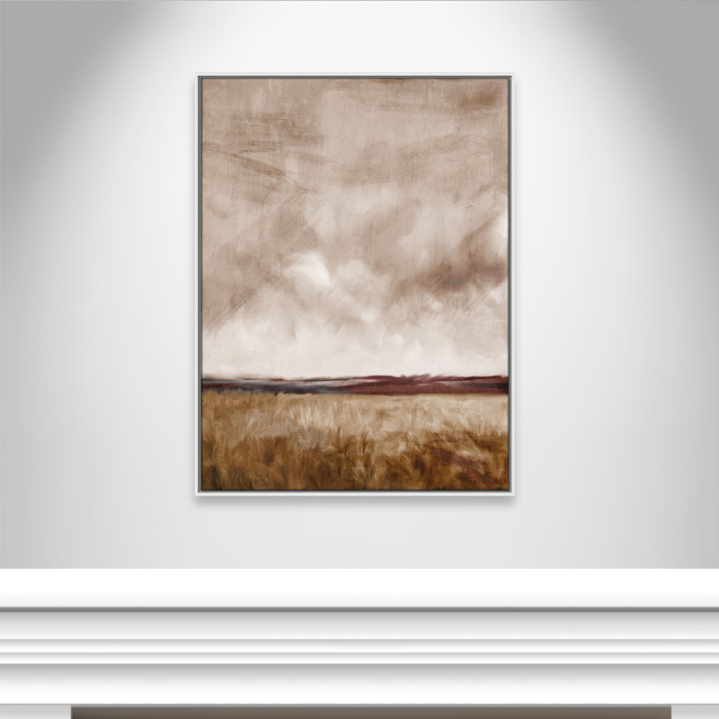 «Autumn Sky Print» par Kimberly Allen, 31.5' W x 41.5' H, Flotteur blanc