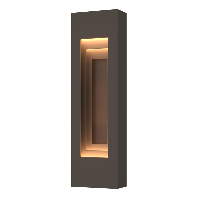 Procession Arch Outdoor Sconce, 27.5" H x 8" W x 3.9" D, Coastal Bronze, Coastal Dark Smoke