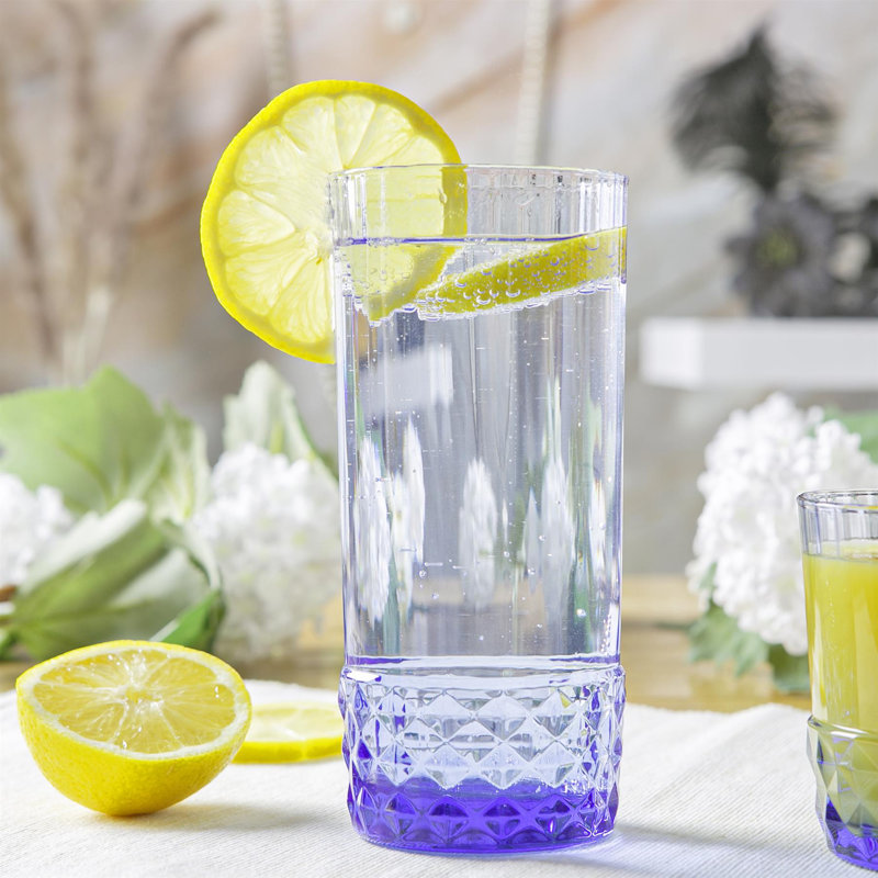 America '20s Small Glassware Set - 300ml, 400ml- 12pc, Blue