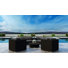 Ensemble de conversation modulaire avec coussins Sunbrella 6 pièces Thornaby