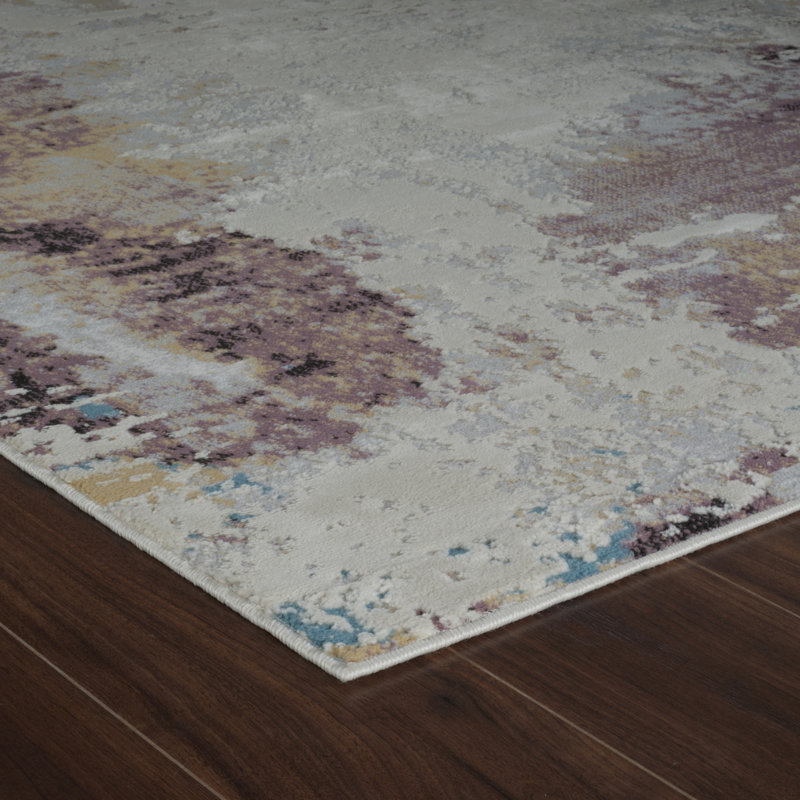 One-of-a-Kind Rectangle Kiefner Area Rug with Non-Slip Backing, Rectangle 7'10" x 10'10"