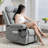 Sharnea Faux Leather Recliner-663778870