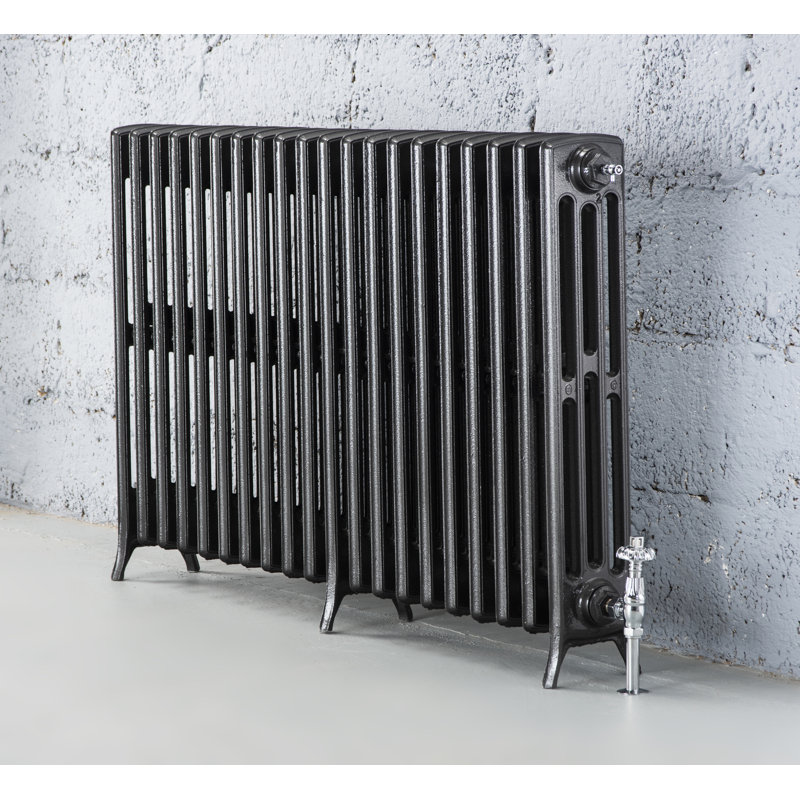 Aadhya Horizontal Radiator, 760mm H x 1232mm W x 175mm D, Pewter