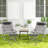 2 - Person Patio Dining Set with Square Table , Cushions Included