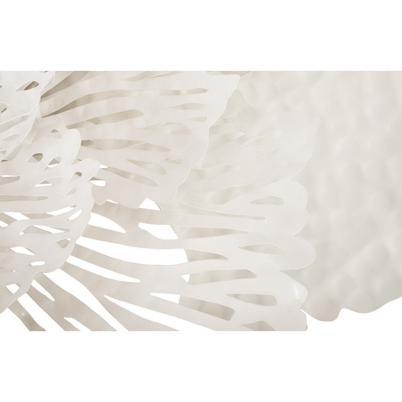 Flower Wall Décor, White