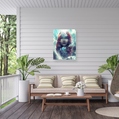 Barrett Biggers Little Mermaid Outdoor  Canvas