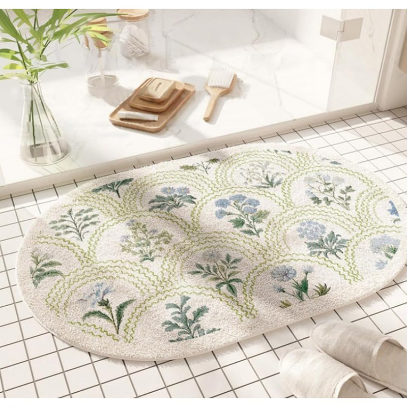 Tapis de salle de bain Floral Floral
