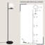 Nefisa 150cm Matte Novelty Floor Lamp