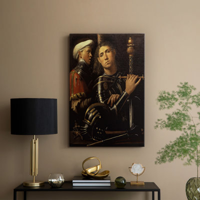 Guerrier avec le marié (Gattamelata) | -Galerie sur toile tendue par Giorgione
